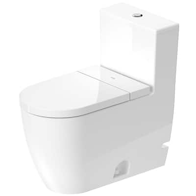 Duravit ME by Starck0.92/1.32 GPF Dual Flush One-Piece Rimless Toilet