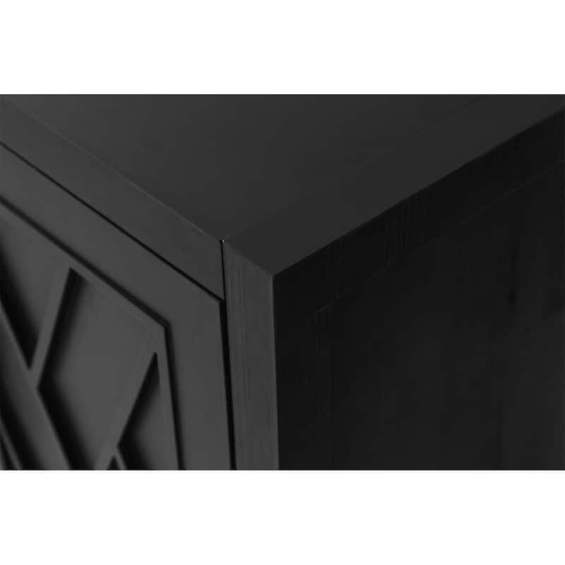 4 Door Wooden Sideboard for Living room Dining room Hallway entryway