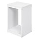 preview thumbnail 12 of 12, Contemporary Full Size Loft Bed with Multi-storage Desk, LED light and Bedside Tray, Charging Station, Sturdy Wood Frame, White