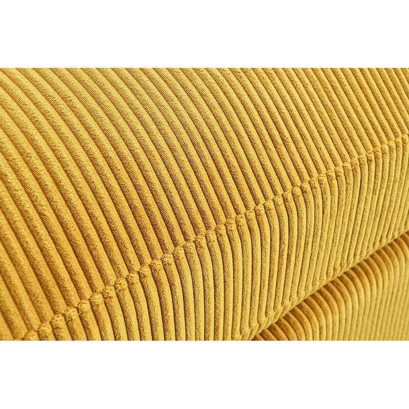 Us Pride Furniture Payan 102.4" Wide Corduroy L-Shape Sectional Sofa