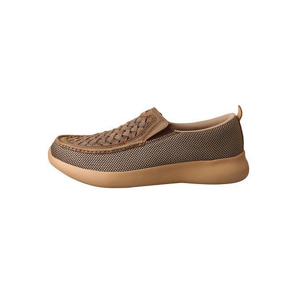 Shop Twisted X Casual Shoes Mens Slip On Moc Toe Bomber Weave