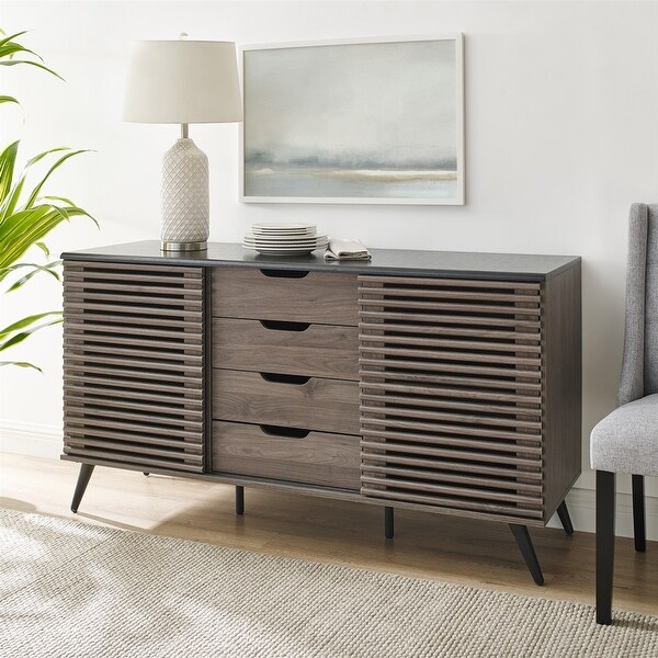 Strick & Bolton Sliding Slat Door Sideboard
