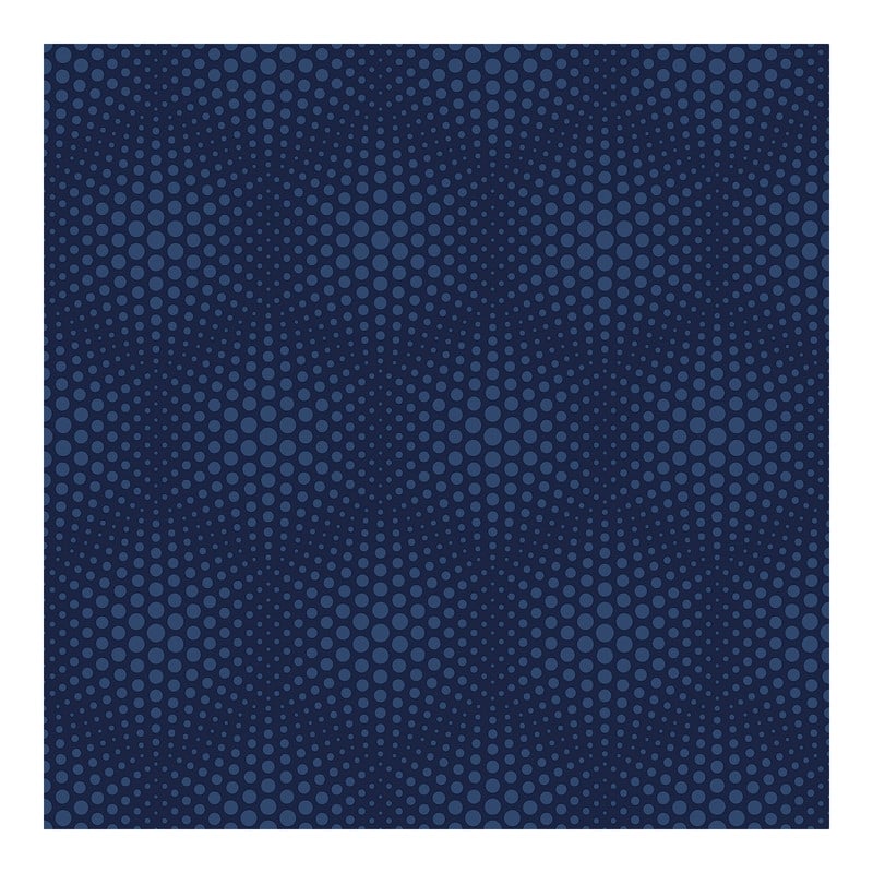 Advantage Milo Blue Bubble Geometric Wallpaper - 20.9 x 396 x 0.025