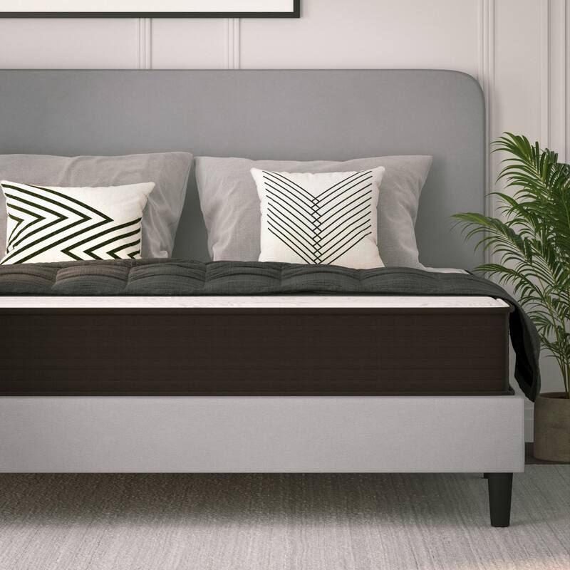10" Hybrid Foam and Pocket Spring Mattress, Mattress in a Box