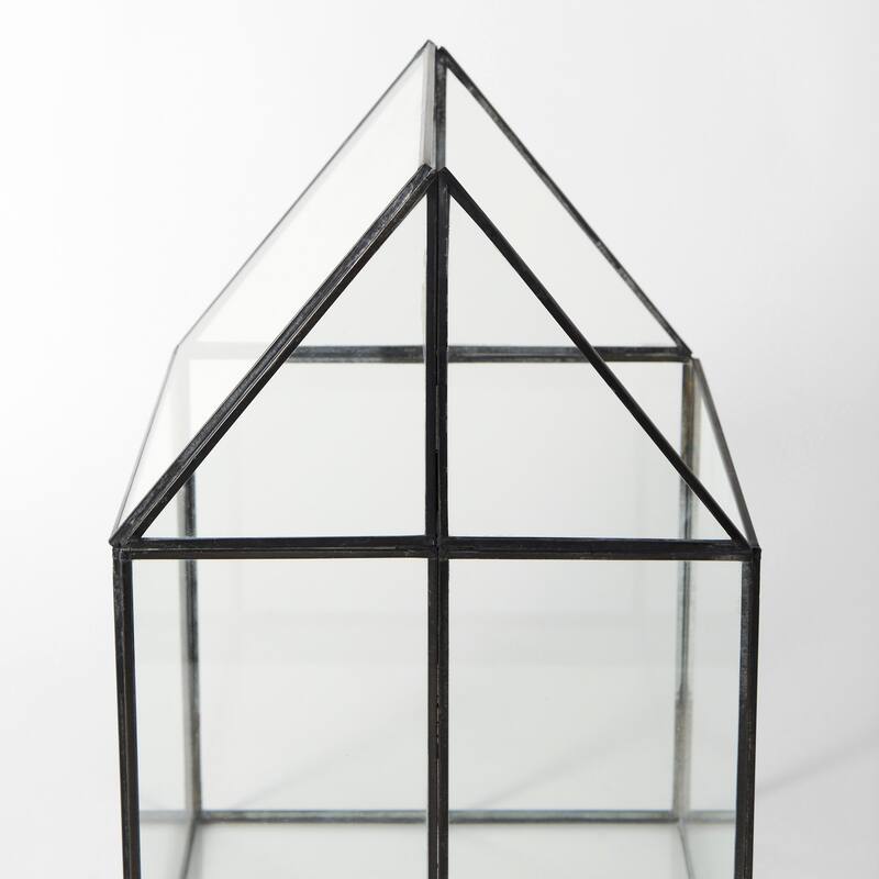 Sikes (Small) 6L x 6W x 10H Glass Terrarium