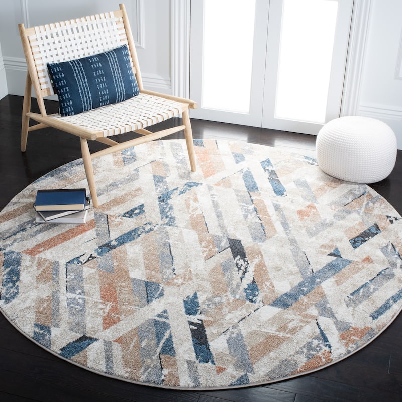 SAFAVIEH Coppertone Natsuki Modern Distressed Rug