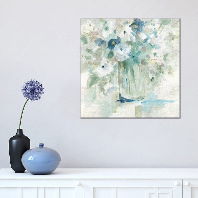 iCanvas "Blooming Whispers" by Carol Robinson Canvas Print - 18x18x1.5