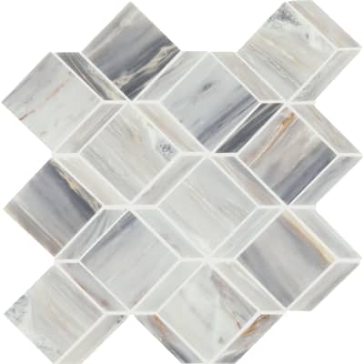 Daltile Gamma Natural Stone Balance XL Wall and Floor Mosaic Tile (Set of 10)