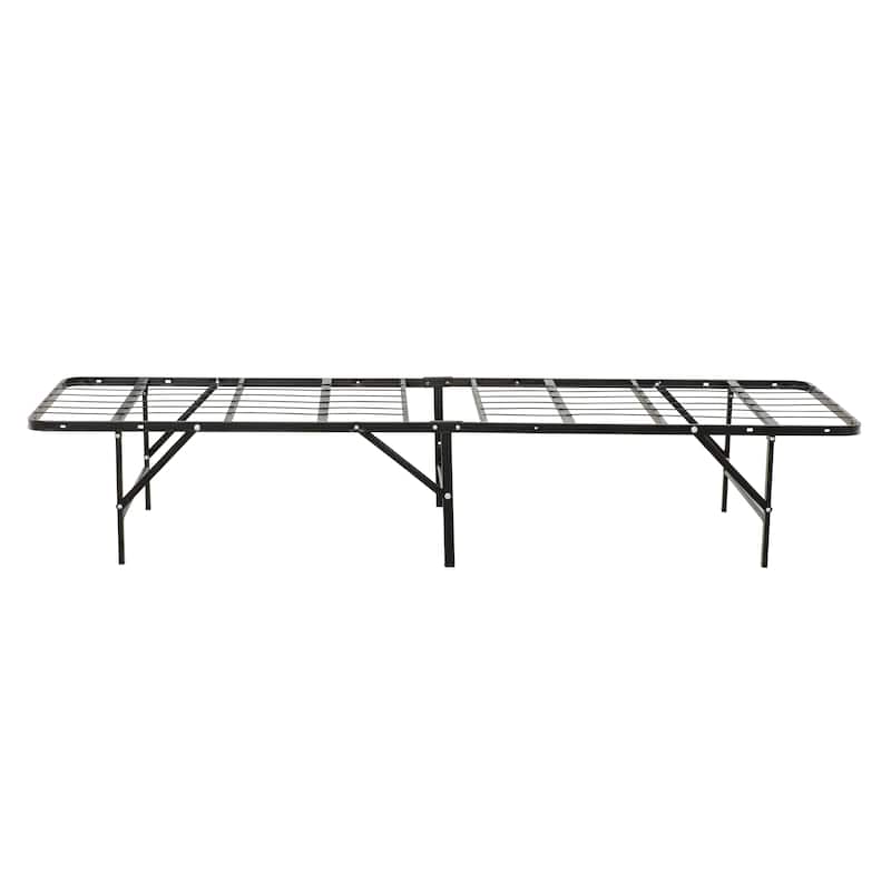 Twin XL Size Metal Open Frame with 14" Underbed Storage