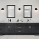 preview thumbnail 22 of 24, Design House Transitional Shorewood 30-Inch Wall Mounted Mirror Espresso - 20 x 30