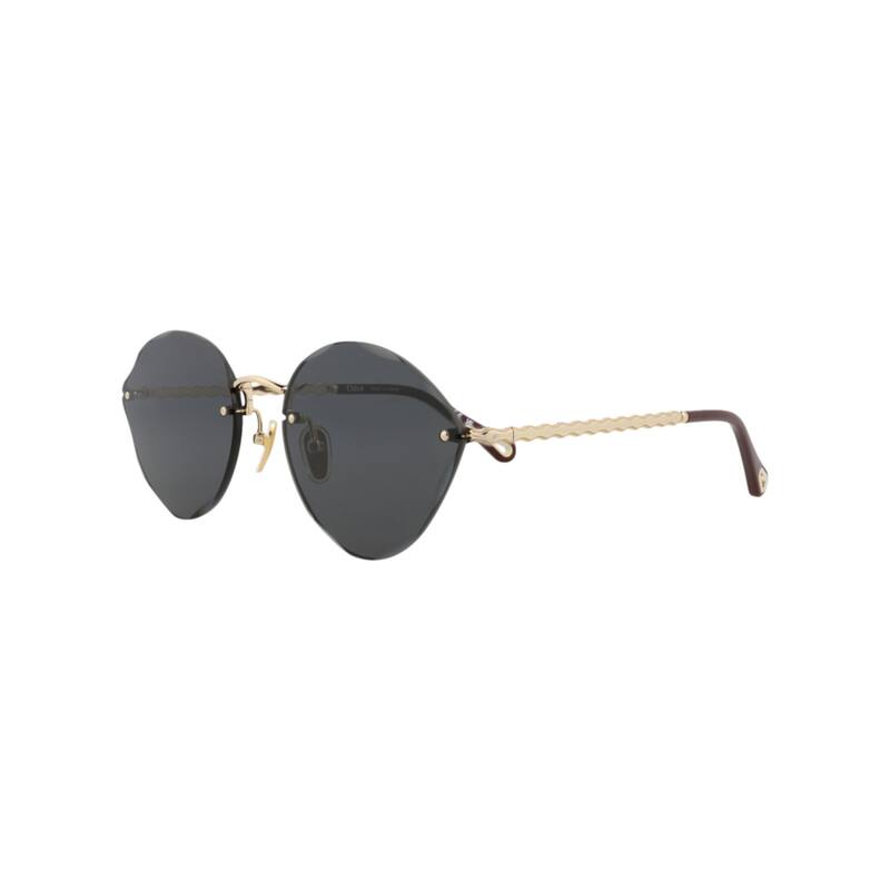 Chloé Cat Eye-Frame Metal Sunglasses