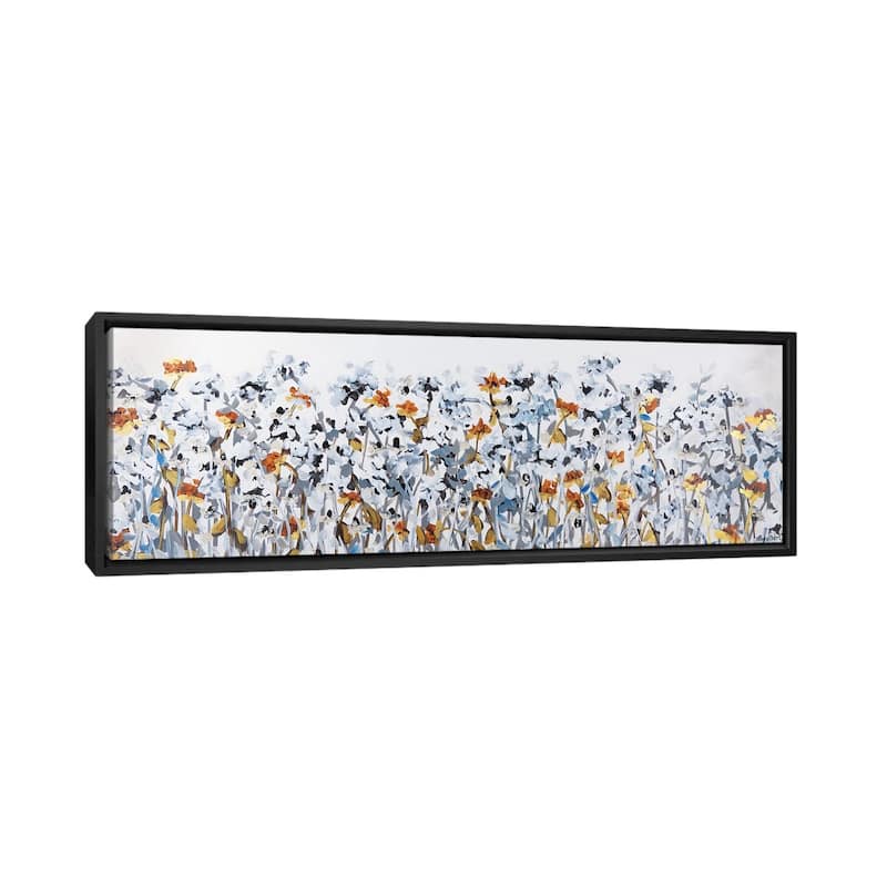 iCanvas "Serenity Walk" by Roey Ebert Framed - 20x60 - Black