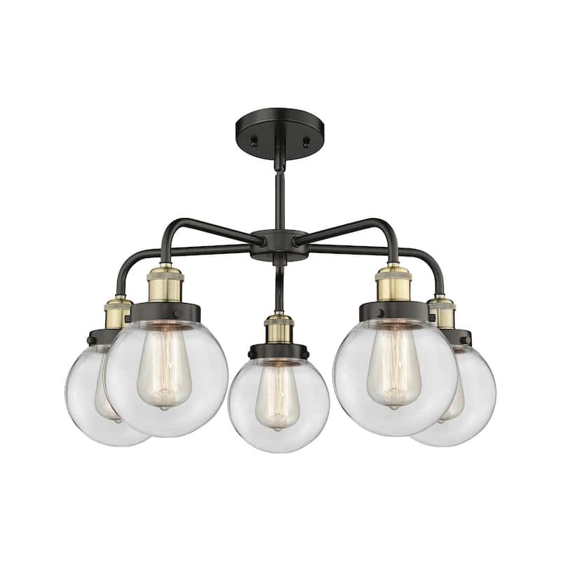 Innovations Lighting Beacon - 5 Light 24" Stem Hung Chandelier