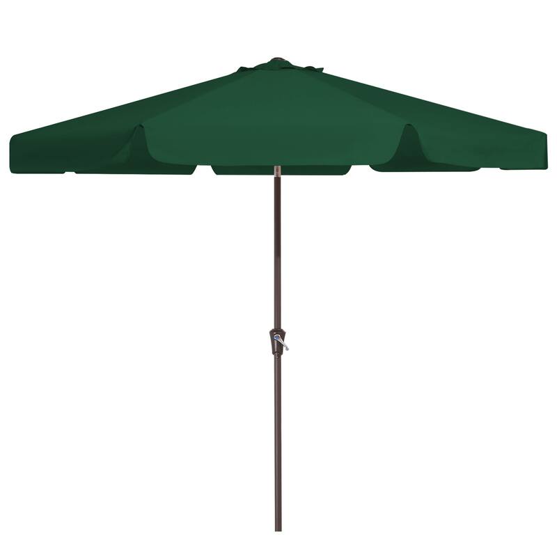 10ft Patio Market Umbrella with UV-Resistant and Sagging Edge Designed