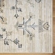 preview thumbnail 10 of 9, KALATY Chateau Cream Floral Lattice Area Rug