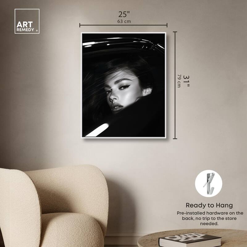 Depth of Her Eyes Canvas by Art Remedy