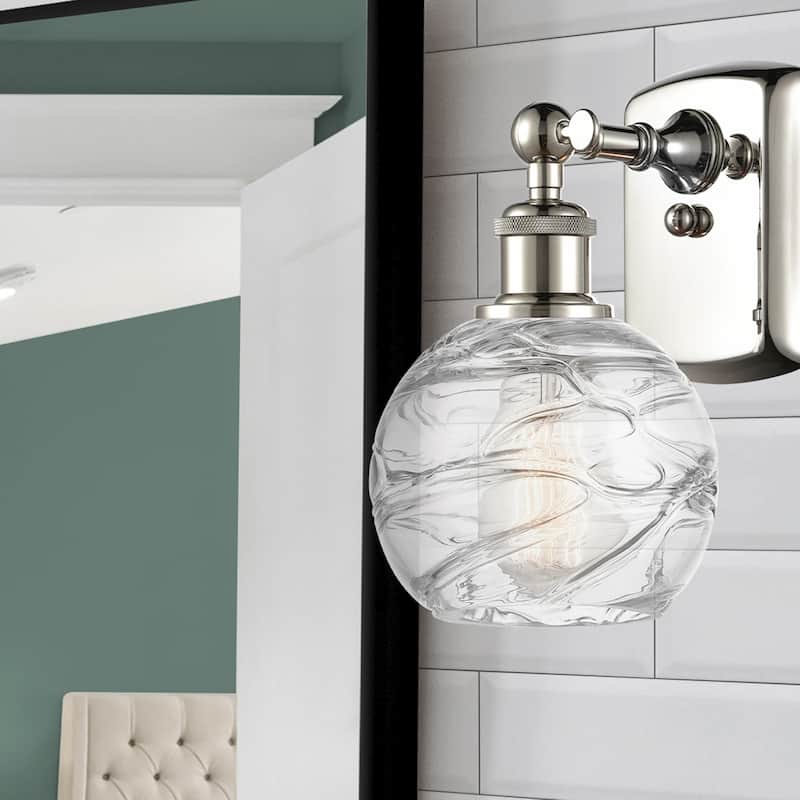 Innovations Lighting Athens Deco Swirl - 1 Light 6" Sconce