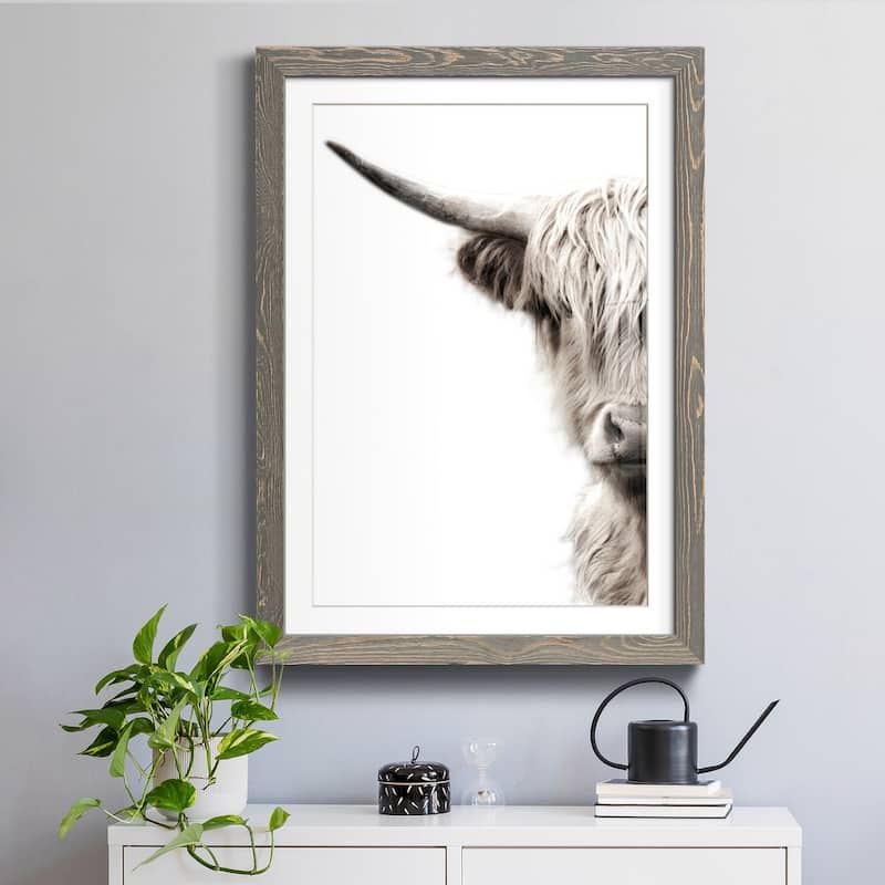 Highland Cattle-Premium Framed Print - Ready to Hang