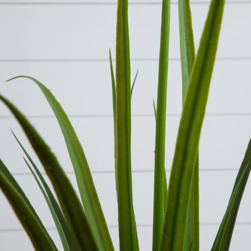 Potted Grass Outdoor Artificial Plant - 2' - Green