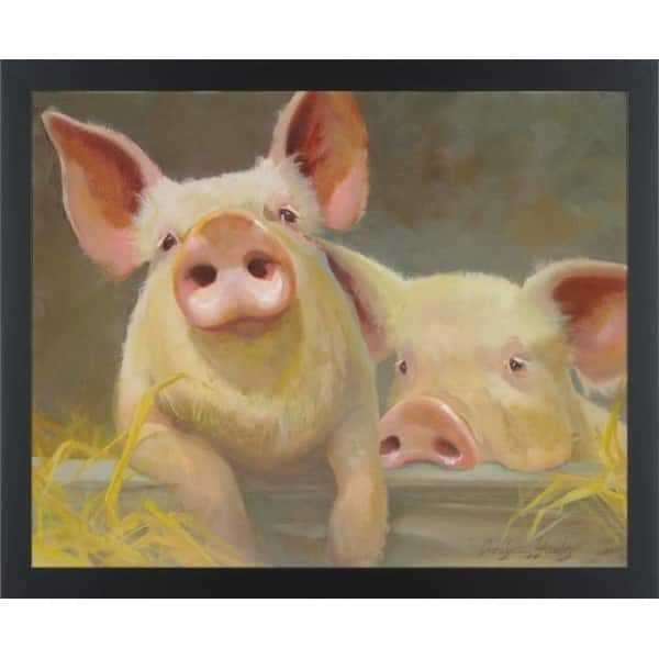 Shop Easy Art Prints Carolyne Hawley S Life As A Pig Ii Premium