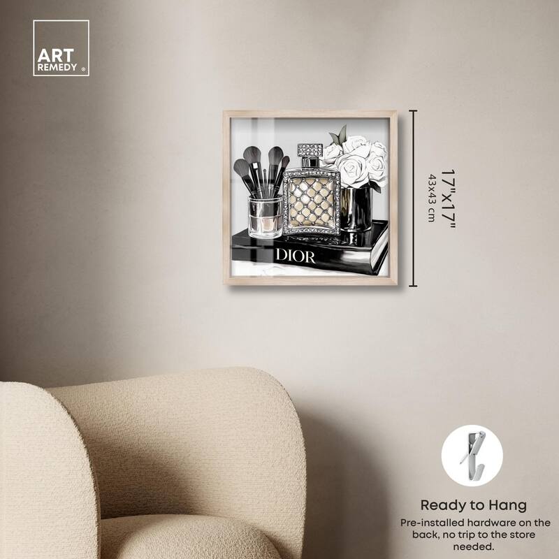 Classy Ink Glam Setup Shadowbox by Art Remedy