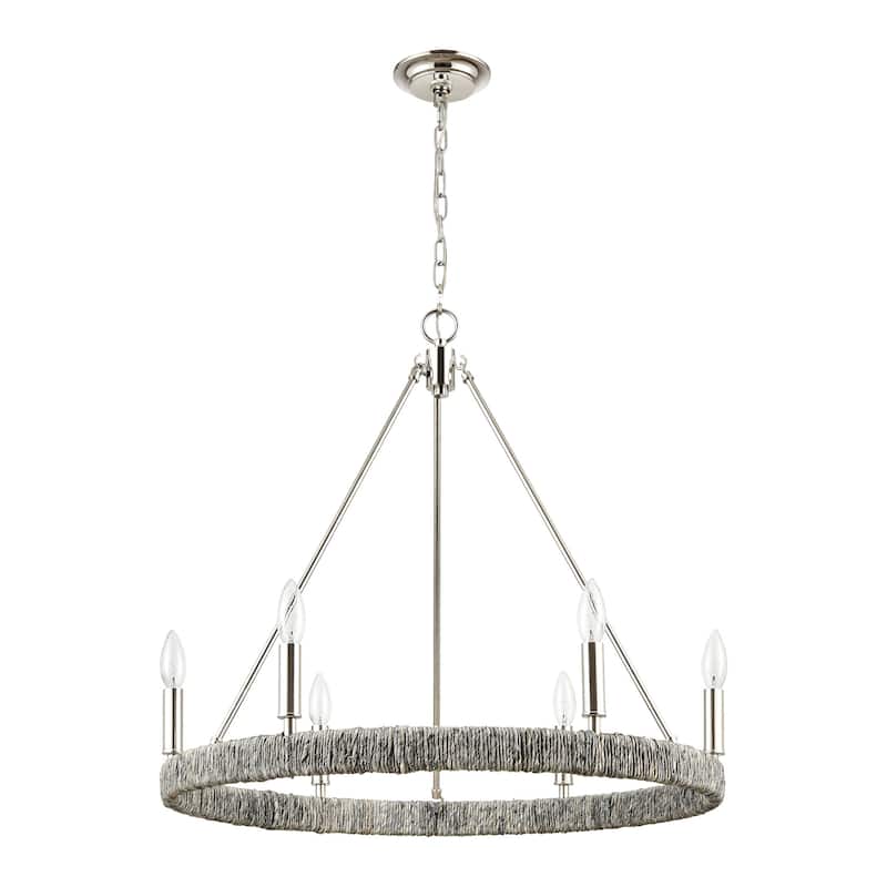 Abaca Rope Chandelier