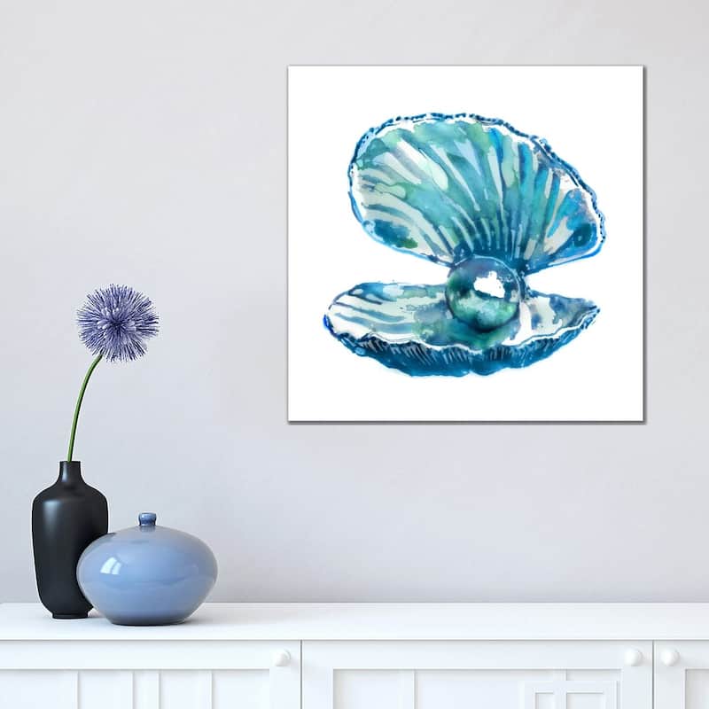 iCanvas "Oyster" by Edward Selkirk Canvas Print - 18x18x1.5
