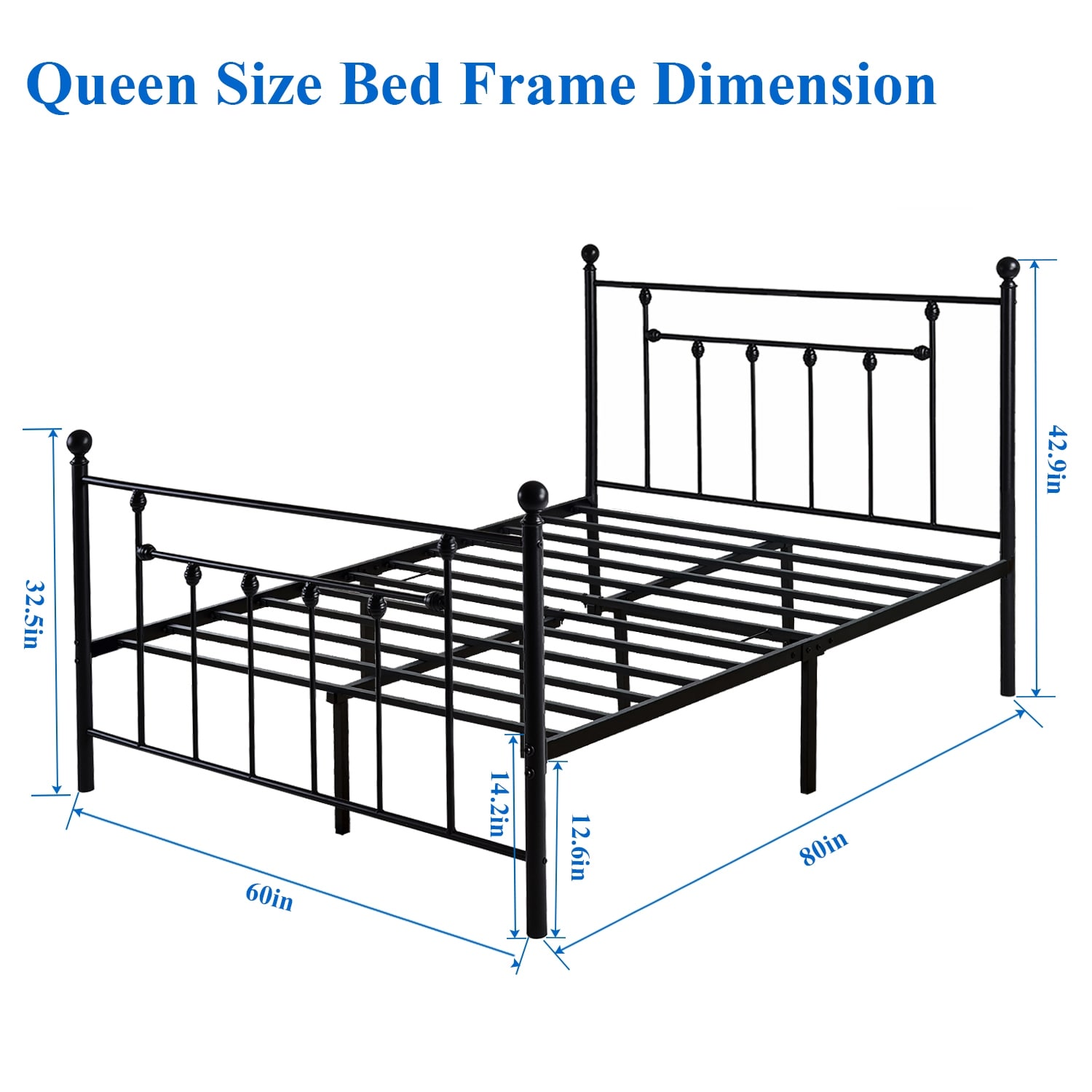 queen bed frames for kids