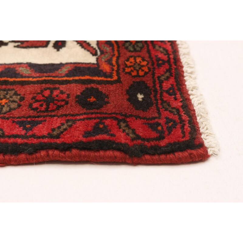 ECARPETGALLERY Hand-knotted Konya Red Wool Rug - 3'3 x 5'0