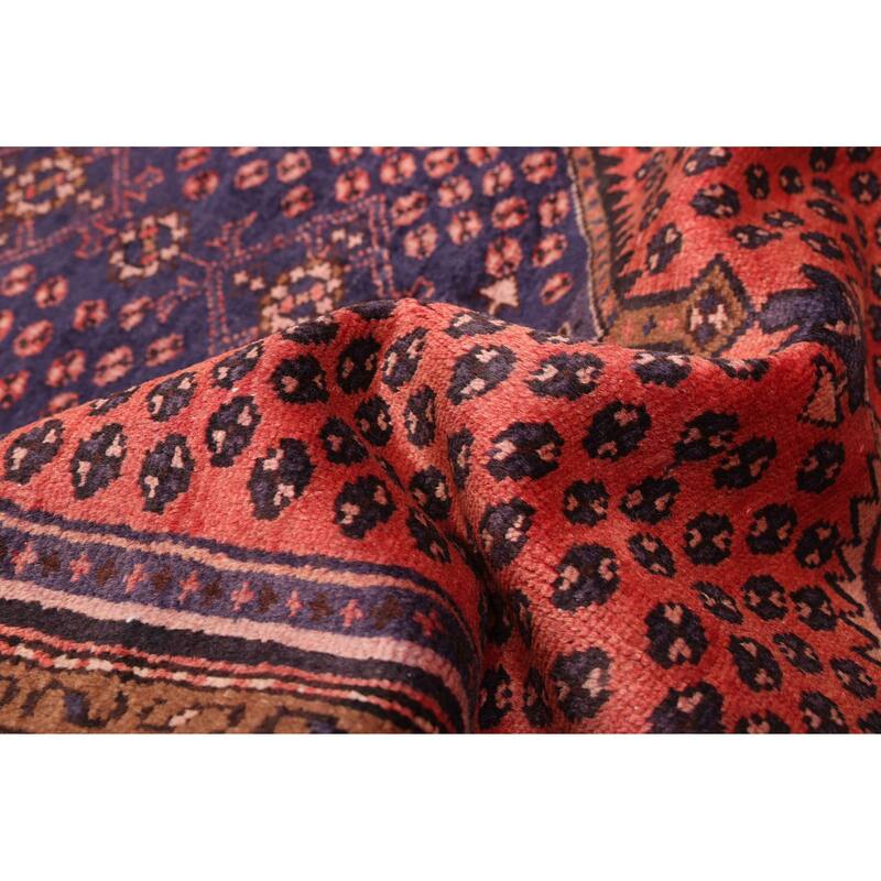 ECARPETGALLERY Hand-knotted Andelz Light Red Wool Rug - 3'6 x 9'8