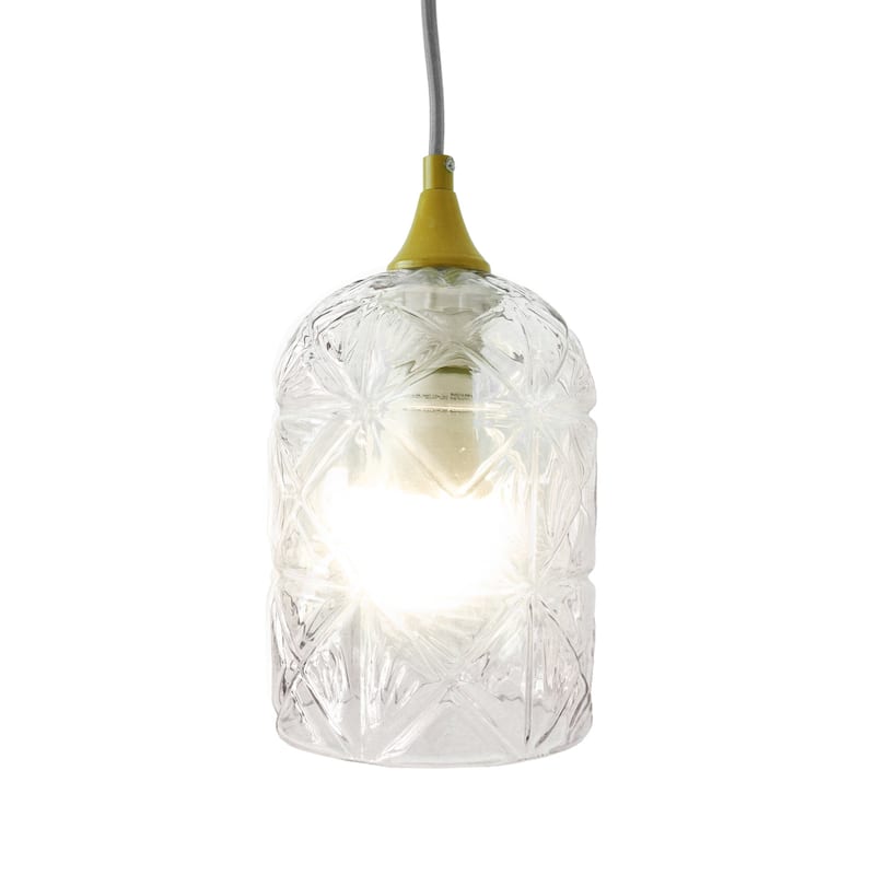 Pendant Lamp - Gold and Clear