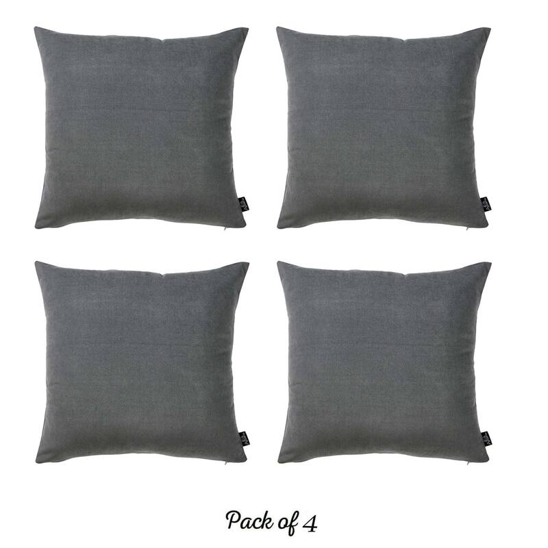 Farmhouse Set of 4 Decorative Throw Pillow Square and Lumbar