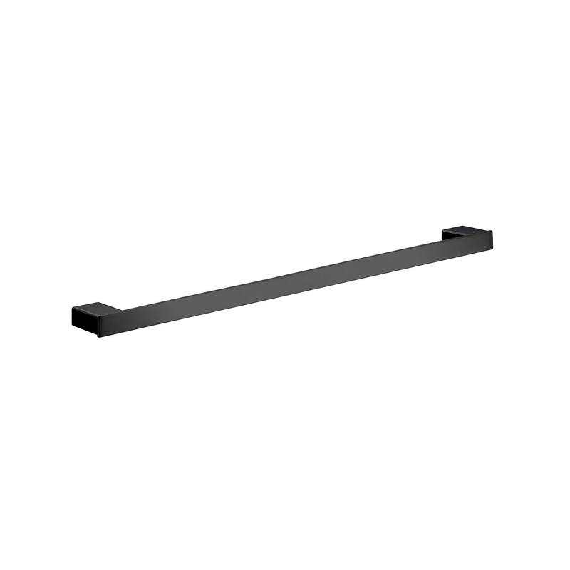 WS Bath Collections Loft 26" Towel Bar - Matte Black