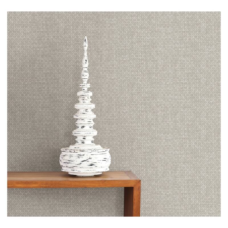 Hip Grey Texture Wallpaper - 20.5in x 396in x 0.025in
