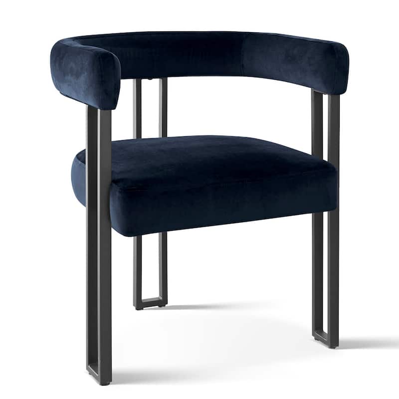 Upholstered Velvet Armchair (Set of 2)