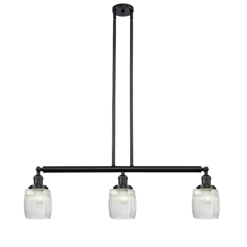 Innovations Lighting Colton 3 Light 38" Wide Linear Chandelier