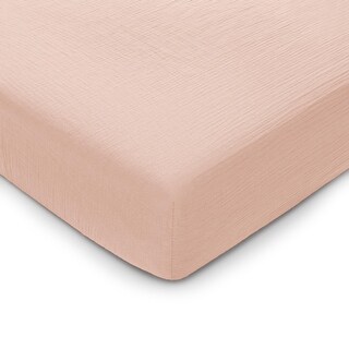 Muslin Fitted Bassinet Crib Sheet