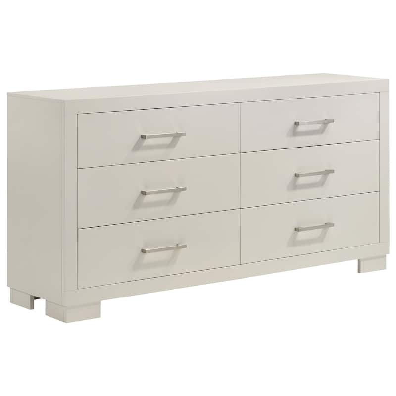 Jessica 6-piece Bedroom Set with Nightstand Panels