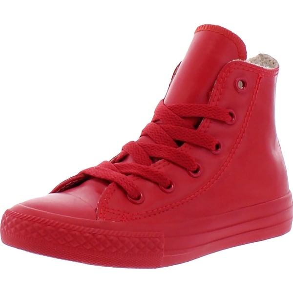 Converse Boys Chuck Taylor Hi High Top Sneakers Casual Youth - Red ...