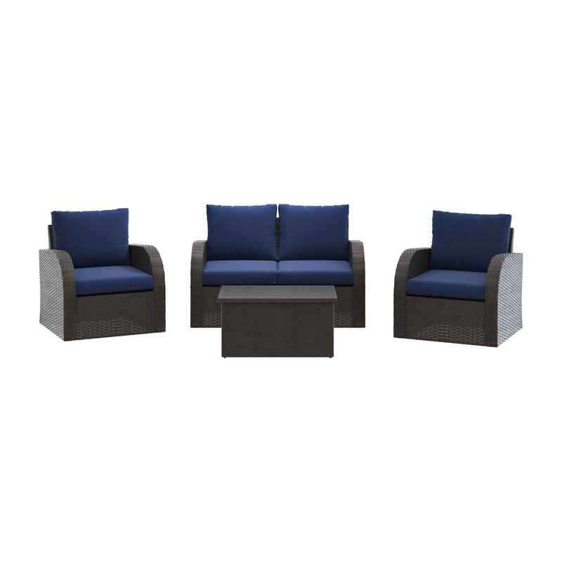 Brisbane Outdoor Loveseat 5-Piece Set