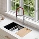 preview thumbnail 4 of 24, STYLISH Stainless Steel Single Handle Pull Out Kitchen Faucet 360 Swivel