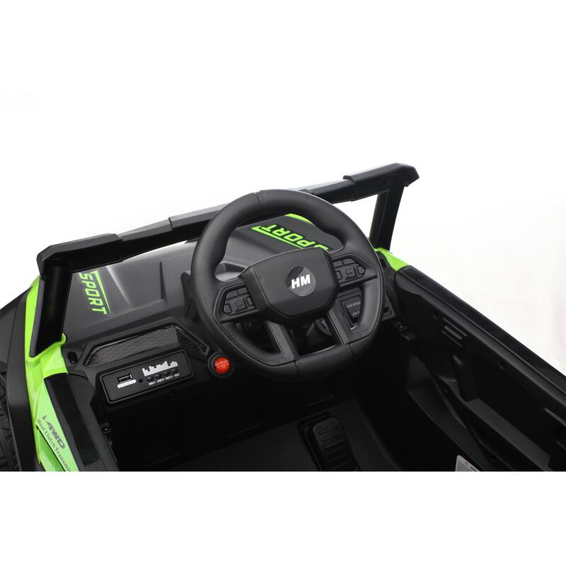 Ride On Car, Kids Electric UTV Car, Ride On Car For Kids,12V Ride On Utv Toy Electric Car With Remote Control