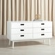 preview thumbnail 18 of 17, SAFAVIEH Couture Donald 6-Drawer Dresser.