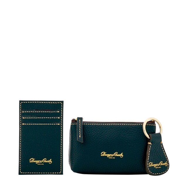 Dooney & Bourke Pebble Grain 3PC Boxed Gift Set (Introduced by Dooney & Bourke at $98 in Jan 2017)