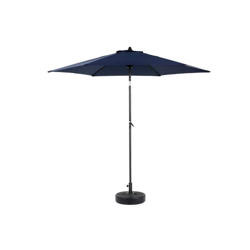 9FT Outdoor Patio Umbrella Outdoor Table Umbrella with Push Button Tilt and Crank, (Base Not Included)