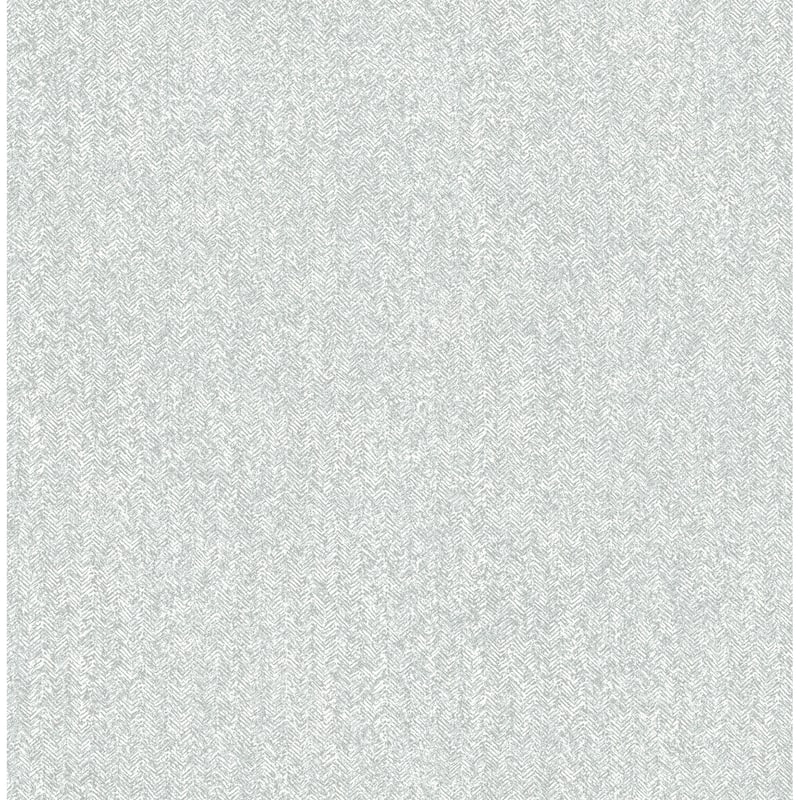 A-Street Prints Ashbee Light Grey Faux Fabric Wallpaper
