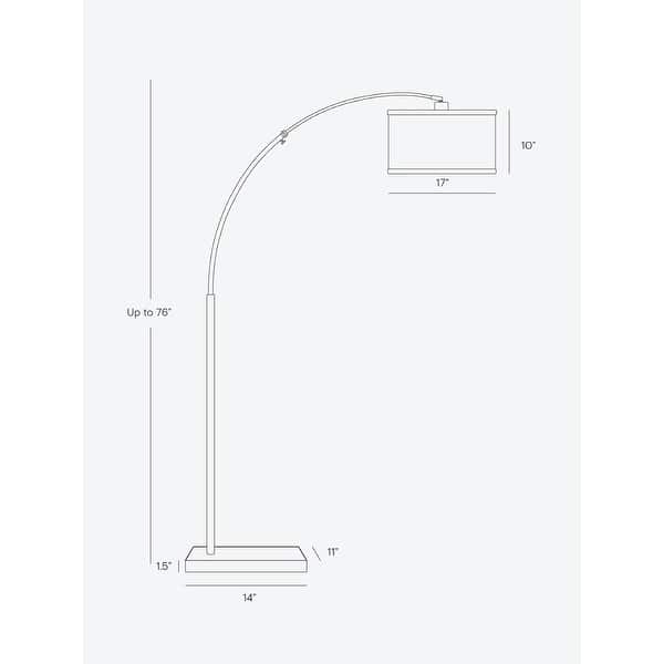 Brightech Logan LED Floor Lamp - Brass - On Sale - Bed Bath & Beyond ...