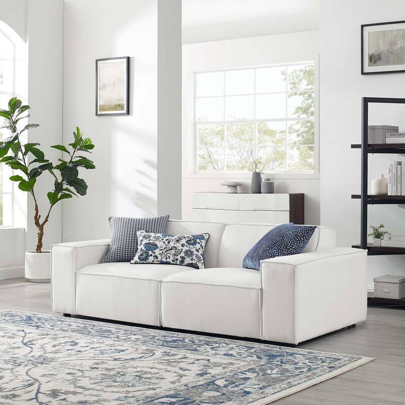 Restore 2-Piece Sectional Sofa - White