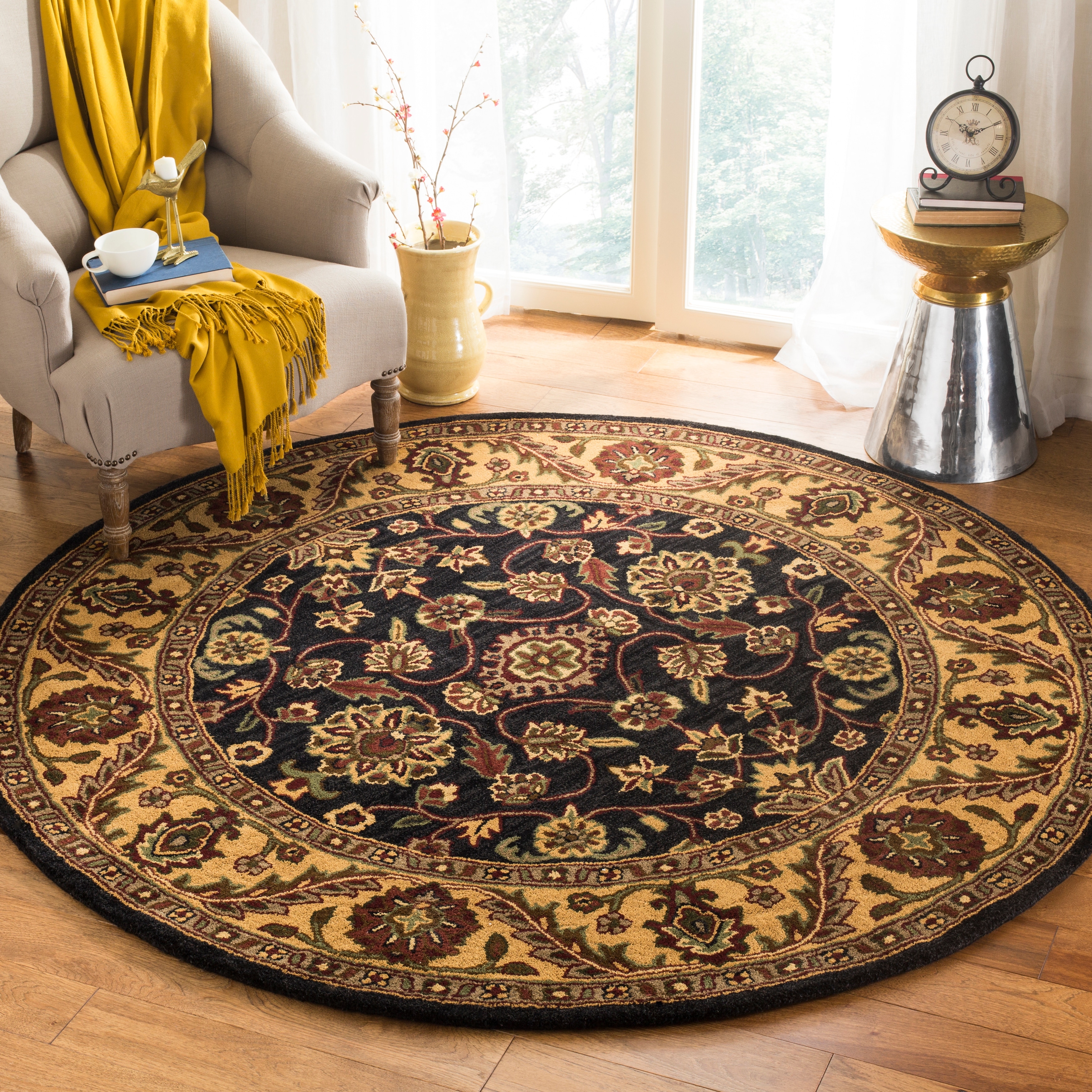 SAFAVIEH Handmade Golden Effie Tomika Traditional Oriental Wool