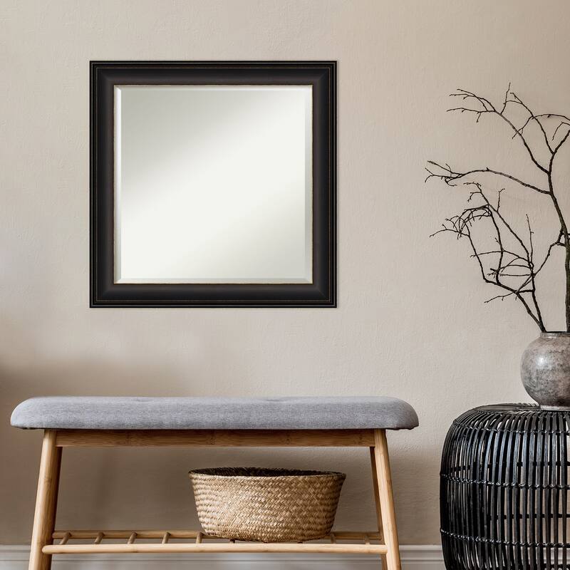 Beveled Wall Mirror - Trio Oil Rubbed Bronze Frame